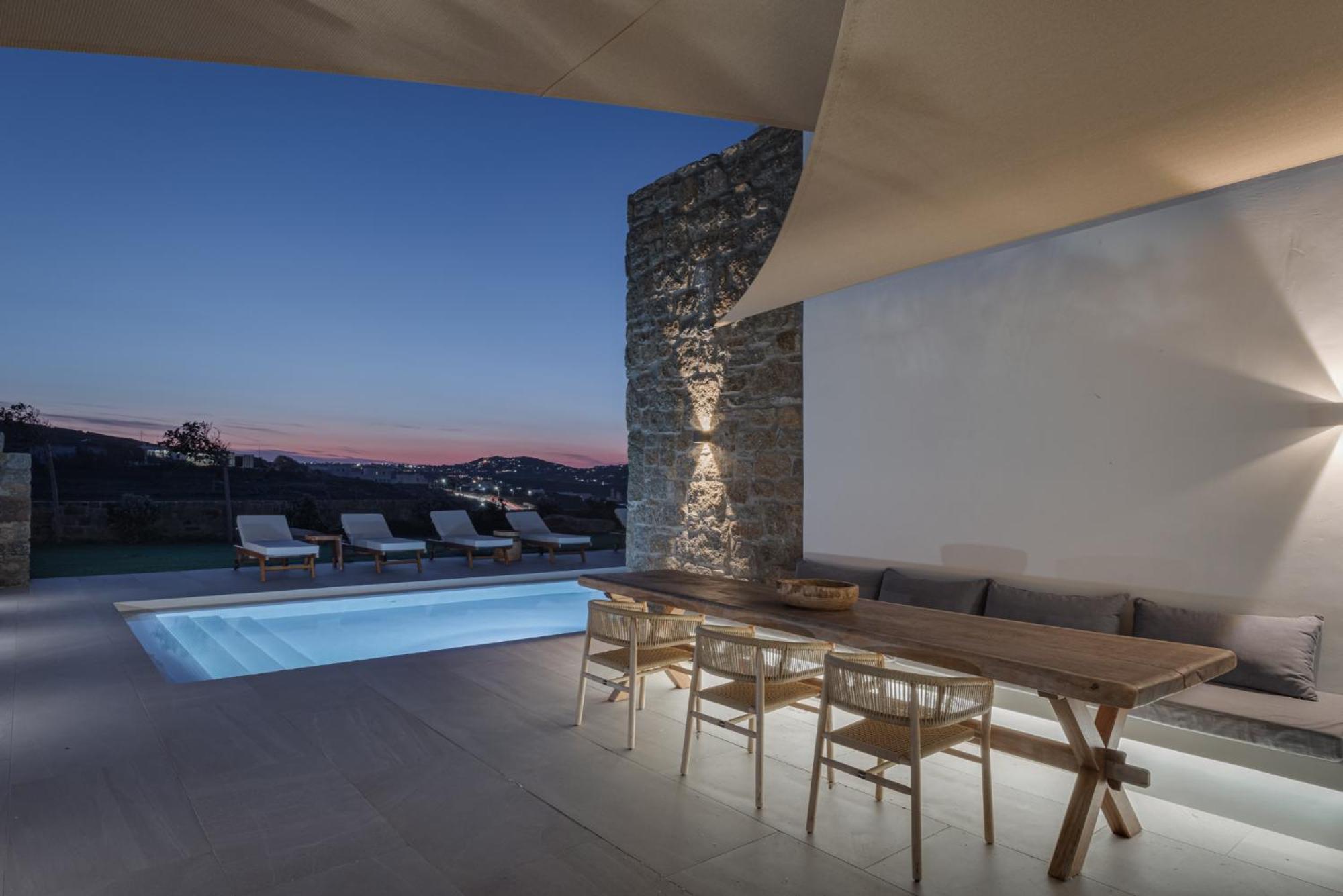 Retreat Hill Luxury Villas Mykonos Mykonos Town Стая снимка