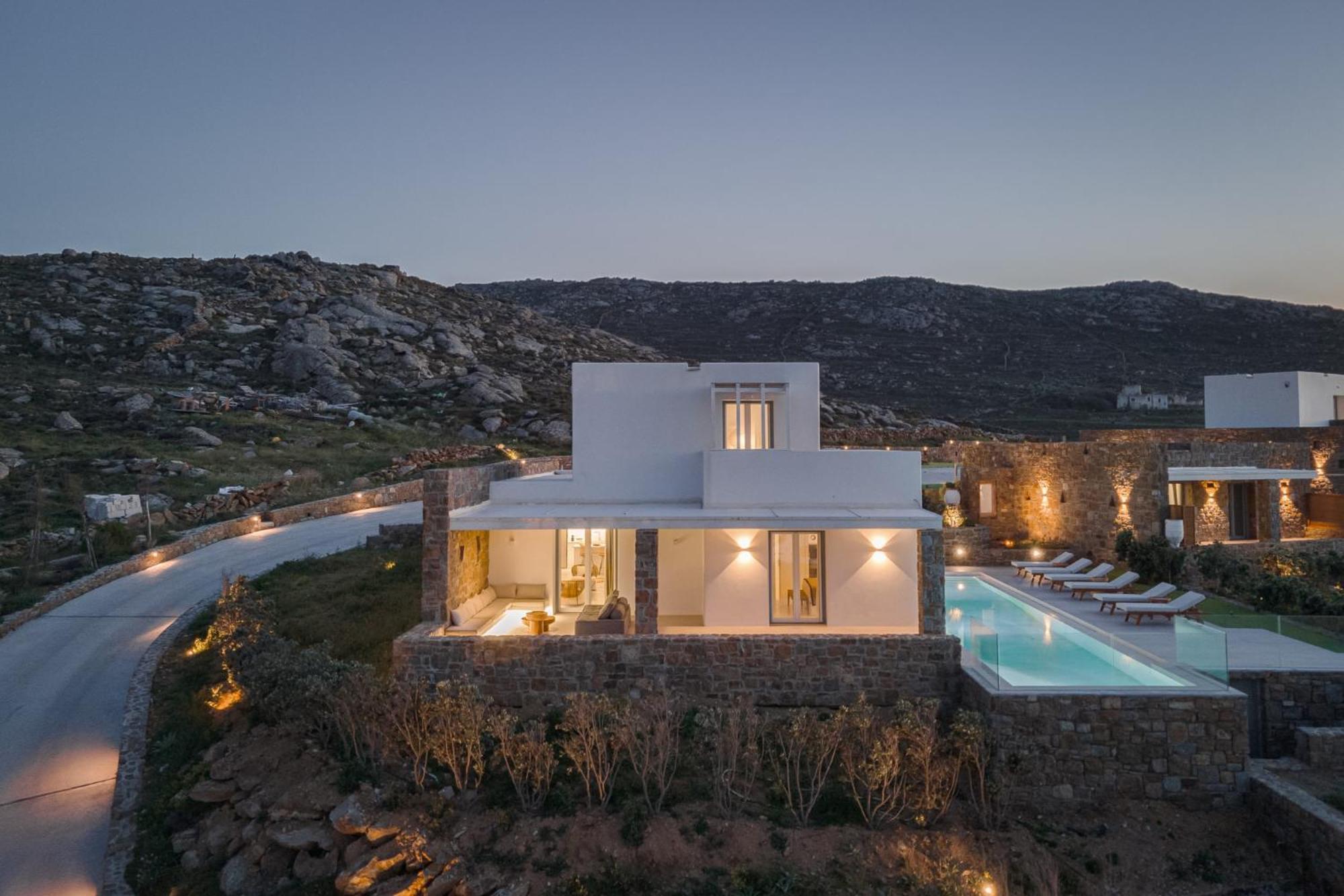 Retreat Hill Luxury Villas Mykonos Mykonos Town Стая снимка